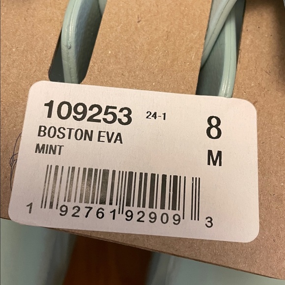 Birkenstock Boston EVA Clogs-Slides. Size W8 M6 EU39. Surf Green/Mint. NWT! - Picture 13 of 15